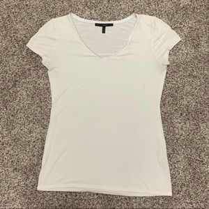 White House Black Market V Neck Basic Tee
